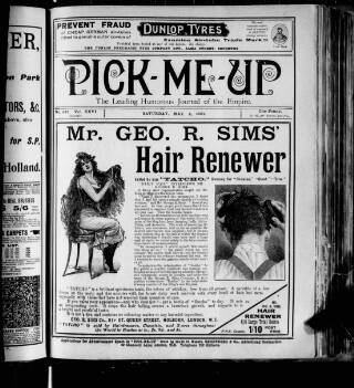 cover page of Pick-me-up published on May 4, 1901