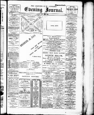 cover page of Evening Journal published on May 30, 1890
