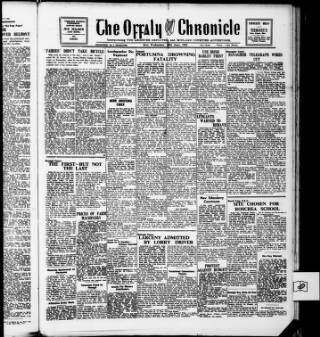 cover page of Kings County Chronicle published on June 18, 1952