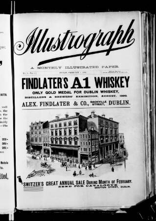 cover page of Illustrograph (Dublin) published on February 1, 1894