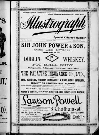 cover page of Illustrograph (Dublin) published on June 1, 1896
