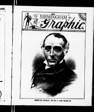 cover page of Birmingham Graphic published on June 20, 1883