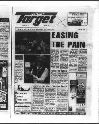 cover page of Beverley Target published on June 19, 1991