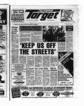 cover page of Haltemprice Target published on May 5, 1993