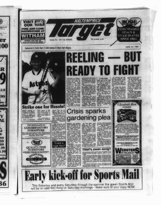 cover page of Haltemprice Target published on June 30, 1993