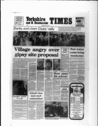 cover page of Hull & Yorkshire Times published on May 4, 1979