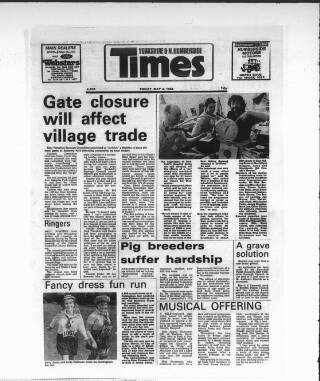 cover page of Hull & Yorkshire Times published on May 4, 1984