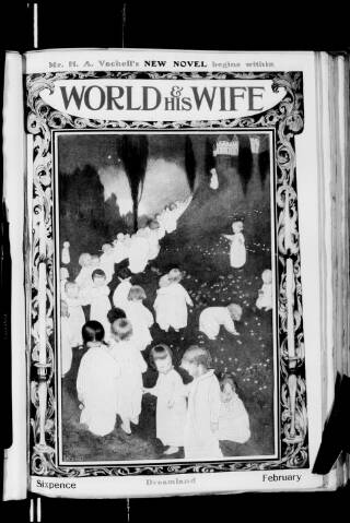 cover page of World and his Wife published on February 1, 1908