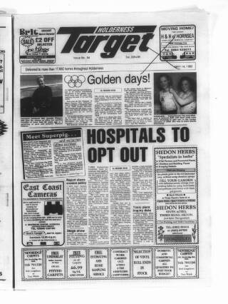 cover page of Holderness Target published on May 14, 1992