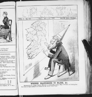 cover page of PAT (Dublin) published on June 18, 1881