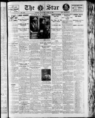 cover page of Star published on June 18, 1914