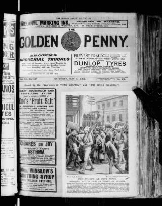 cover page of Golden Penny published on May 4, 1901