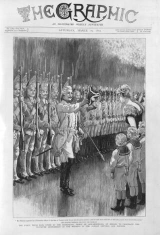 cover page of The Graphic published on March 19, 1892