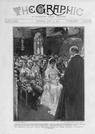 cover page of The Graphic published on June 18, 1904