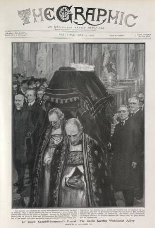 cover page of The Graphic published on May 2, 1908