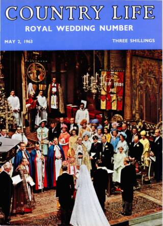 cover page of Country Life published on May 2, 1963