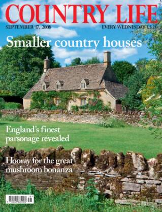cover page of Country Life published on September 17, 2008