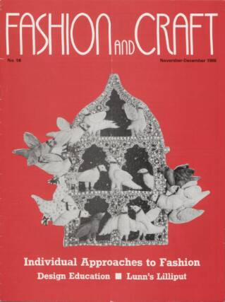 cover page of Fashion and Craft (Creative Needlecraft) published on November 1, 1980