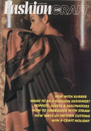 cover page of Fashion and Craft (Creative Needlecraft) published on June 1, 1987