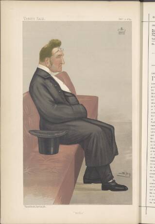 cover page of Vanity Fair published on February 2, 1889