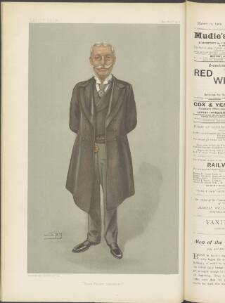cover page of Vanity Fair published on March 19, 1903