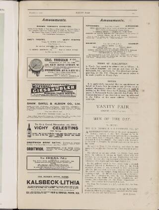 cover page of Vanity Fair published on August 2, 1911