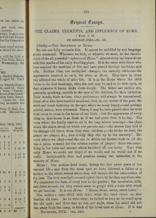 cover page of Local Preachers Magazine published on November 1, 1872