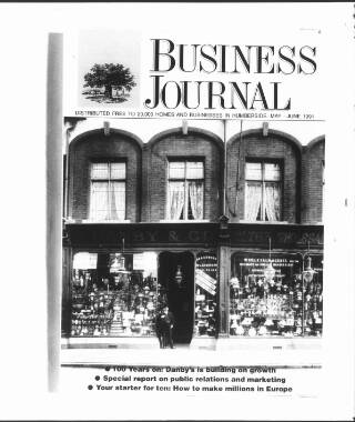 cover page of Business Journal (Hull) published on June 1, 1991